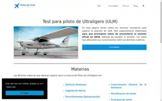 Pilotodeultraligero.es Screenshot 2024-05-18 14:33:10