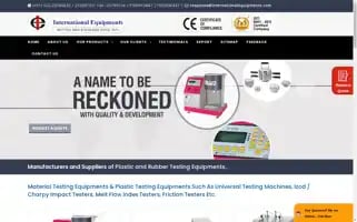 Internationalequipments.com Screenshot 2024-07-06 11:35:14