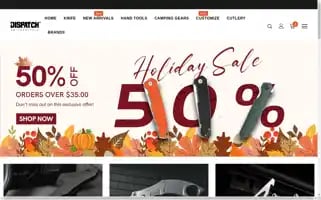 Dispatchknives.com Screenshot 2024-04-26 22:07:30