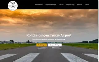 Teugeairporttour.nl Screenshot 2024-04-15 09:12:14