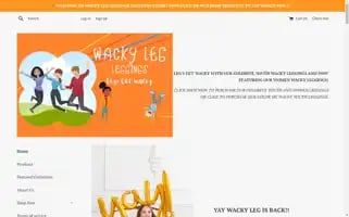 Wackyleg.com Screenshot 2024-04-27 15:01:59