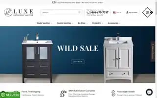 Luxebathvanities.com Screenshot 2024-07-07 08:11:54