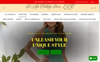 Siaraclothingstore.com Screenshot 2024-04-17 09:35:49