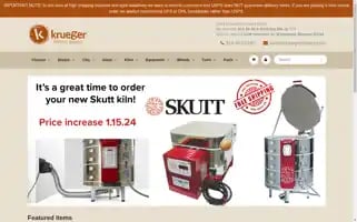 Kruegerpottery.com Screenshot 2024-05-04 22:41:39