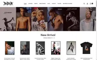 Xxxtentacionmerchshop.net Screenshot 2024-06-17 02:53:00
