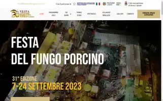 Festadelfungoporcino.it Screenshot 2024-05-21 08:15:37