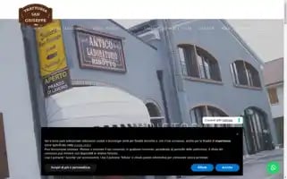 Trattoriasgiuseppe.it Screenshot 2024-05-16 22:07:53