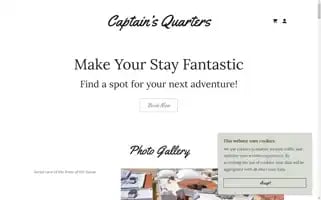 Captainsquartersvacationrentals.com Screenshot 2024-04-24 02:57:25