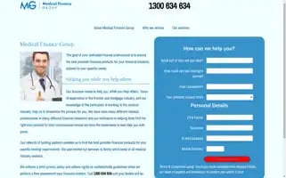 Medicalfinancegroup.com Screenshot 2024-05-16 07:26:44