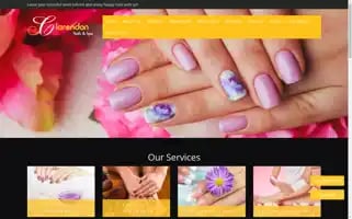 Clarendonnailsspaarlington.com Screenshot 2024-05-09 03:04:14