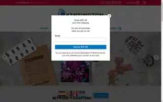 Kensingtonbooks.com Screenshot 2024-07-03 04:00:47