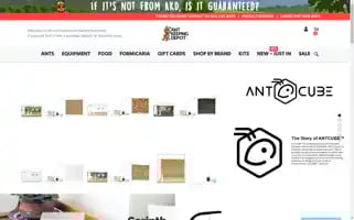 Antkeepingdepot.com Screenshot 2024-05-05 14:48:27
