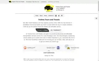 Trishnatoursandtravels.com Screenshot 2024-04-19 07:27:29