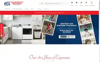 Mastersonsappliance.com Screenshot 2024-05-12 21:11:46