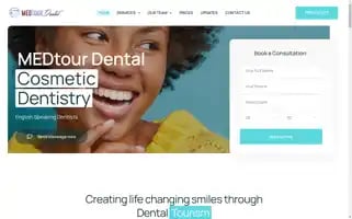 Medtourdental.com Screenshot 2024-04-23 16:04:24
