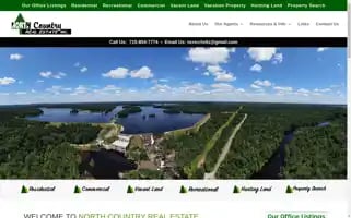 Northcountryrealestate.com Screenshot 2024-07-07 08:27:12