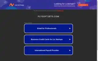 Flysoftjets.com Screenshot 2024-05-20 08:50:23