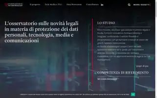 Osservatorio-dataprotection.it Screenshot 2024-07-09 18:31:40