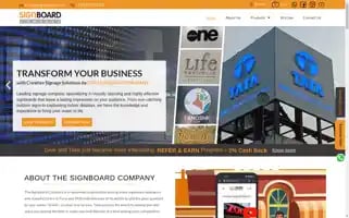Thesignboardco.com Screenshot 2024-05-23 17:27:22