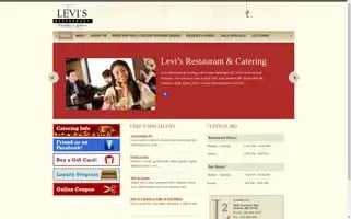Levisrestaurant.com Screenshot 2024-05-16 05:40:12