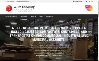 Millerrecycling.com Screenshot 2024-07-05 18:17:36