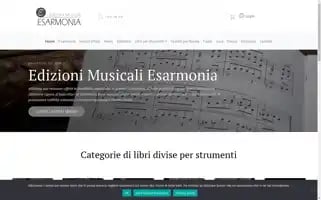 Esarmonia.it Screenshot 2024-06-12 15:04:46