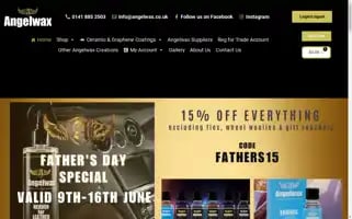Angelwax.co.uk Screenshot 2024-06-11 12:10:23