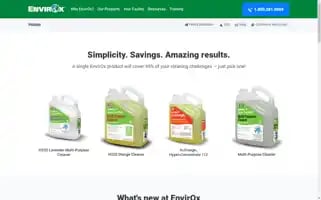 Enviroxclean.com Screenshot 2024-07-01 14:10:42