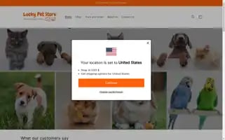 Lp-luckypetstore.com Screenshot 2024-05-04 00:16:59