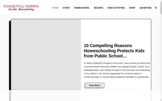 Forgetfulmomma.com Screenshot 2024-05-09 18:46:06