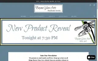 Bayouglassarts.com Screenshot 2024-05-04 20:31:18