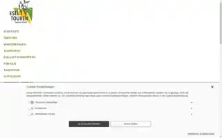 Eseltouren-eckert.de Screenshot 2024-04-23 06:06:57