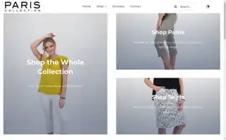 Pariscollection.co.nz Screenshot 2024-05-18 17:35:22