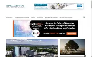 Pharmaceuticalprocessingworld.com Screenshot 2024-07-10 05:35:22