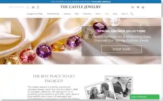 Thecastlejewelry.com Screenshot 2024-05-14 07:48:44