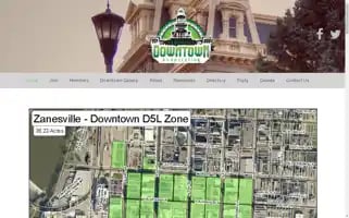 Downtownzanesville.com Screenshot 2024-07-06 13:55:33