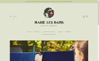 Marie-les-bains.myshopify.com Screenshot 2024-06-17 17:45:03