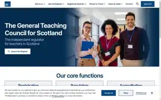 Gtcs.org.uk Screenshot 2024-07-04 16:12:49