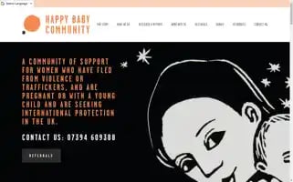 Happybabycommunity.org.uk Screenshot 2024-07-06 15:37:06