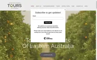 Agriculturaltoursriverina.com Screenshot 2024-04-24 08:32:30