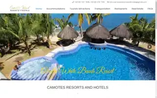 Camotesresortsandhotels.com Screenshot 2024-04-15 12:25:38