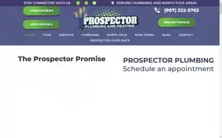 Prospectorplumbing.com Screenshot 2024-07-05 17:45:55