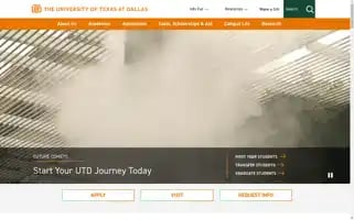 Utdallas.edu Screenshot 2024-05-06 00:53:40