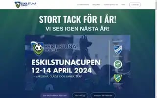Eskilstunacupen.se Screenshot 2024-05-22 03:41:25
