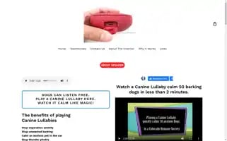Caninelullabies.com Screenshot 2024-05-04 19:58:47