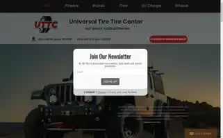 Universaltirestirecenter.com Screenshot 2024-05-16 22:50:31