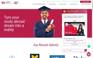 Admitabroad.com Screenshot 2024-06-27 20:27:52