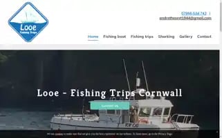Looefishingtrips.co.uk Screenshot 2024-04-16 08:33:43