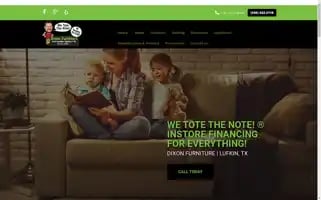 Dixonfurniturelufkin.com Screenshot 2024-05-09 10:50:06