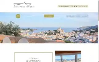 Arrelshotelcadaques.com Screenshot 2024-04-25 17:28:09
